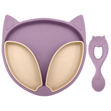 Load image into Gallery viewer, Baby Divisible Suction Fox Plate