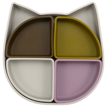 Load image into Gallery viewer, Baby Rubber Relief Suction Cat Plate