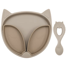 Load image into Gallery viewer, Baby Divisible Suction Fox Plate