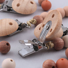 Load image into Gallery viewer, Baby Beech Wooden Niple Chain