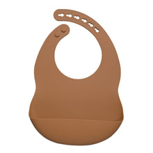 Load image into Gallery viewer, Baby Adjustable Silicone Bib