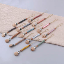 Load image into Gallery viewer, Baby Beech Wooden Niple Chain