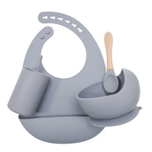 Load image into Gallery viewer, Baby Silicone Tableware Sets 4pcs