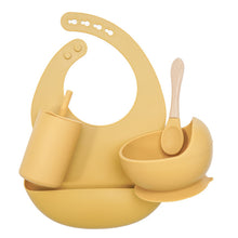 Load image into Gallery viewer, Baby Silicone Tableware Sets 4pcs