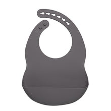 Load image into Gallery viewer, Baby Adjustable Silicone Bib