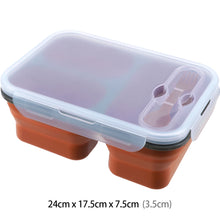 Load image into Gallery viewer, Food Folding Silicone Storage Box