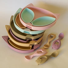 Load image into Gallery viewer, Baby Divisible Suction Fox Plate