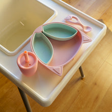 Load image into Gallery viewer, Baby Divisible Suction Fox Plate