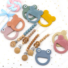 Load image into Gallery viewer, Frog Shape Baby Teether