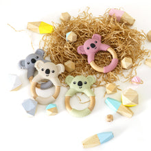Load image into Gallery viewer, Baby Silicone Koala Half-Ring Teether