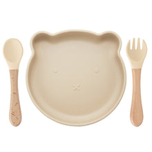 Load image into Gallery viewer, Cartoon Baby Silicone Feeding Tableware Sets