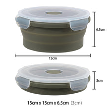 Load image into Gallery viewer, Food Folding Silicone Storage Box