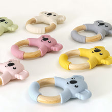 Load image into Gallery viewer, Baby Silicone Koala Half-Ring Teether