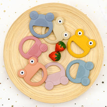 Load image into Gallery viewer, Frog Shape Baby Teether