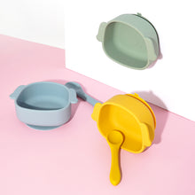 Load image into Gallery viewer, Baby Dog Plate Bowl Feeding Set