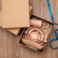 Load image into Gallery viewer, Baby Dog Plate Bowl Feeding Set