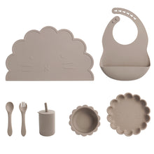 Load image into Gallery viewer, Baby Bibs & Tableware Set