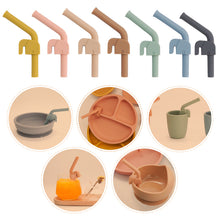 Load image into Gallery viewer, Baby Infantile Cutlery Straw
