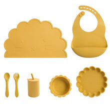 Load image into Gallery viewer, Baby Bibs & Tableware Set