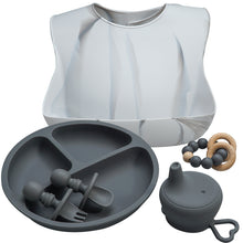 Load image into Gallery viewer, Baby Silicone bibs girft(with 6 pcis)