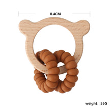 Load image into Gallery viewer, Baby Hand Rattle Teether