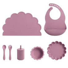 Load image into Gallery viewer, Baby Bibs & Tableware Set