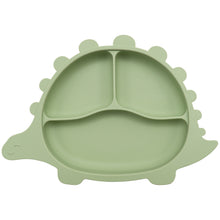 Load image into Gallery viewer, Baby Rubber Relief Suction Dinosaur Shape Plate