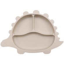 Load image into Gallery viewer, Baby Rubber Relief Suction Dinosaur Shape Plate