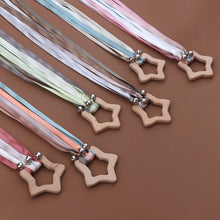 Load image into Gallery viewer, Natural Handmade Beech Baby Pacifying Toy