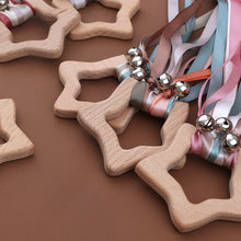 Load image into Gallery viewer, Natural Handmade Beech Baby Pacifying Toy