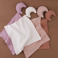 Load image into Gallery viewer, MOON And Star Comforter Baby Security Blanket