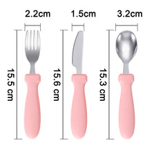 Load image into Gallery viewer, Baby Feeding Stainless Steel Tableware