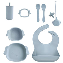 Load image into Gallery viewer, Baby Dog Plate Bowl Feeding Set