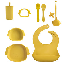 Load image into Gallery viewer, Baby Dog Plate Bowl Feeding Set