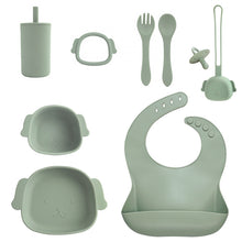 Load image into Gallery viewer, Baby Dog Plate Bowl Feeding Set