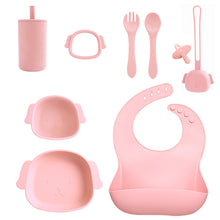 Load image into Gallery viewer, Baby Dog Plate Bowl Feeding Set