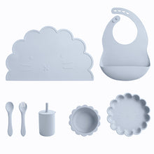 Load image into Gallery viewer, Baby Bibs & Tableware Set