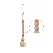 Load image into Gallery viewer, Baby Beech Wooden Niple Chain