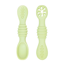Load image into Gallery viewer, Customsizable Silicone Baby Food Spoon
