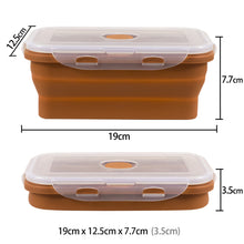 Load image into Gallery viewer, Food Folding Silicone Storage Box
