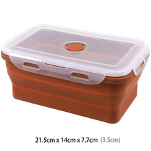 Load image into Gallery viewer, Food Folding Silicone Storage Box
