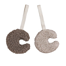 Load image into Gallery viewer, Natural Fabric Baby Moon Pacifier Chain
